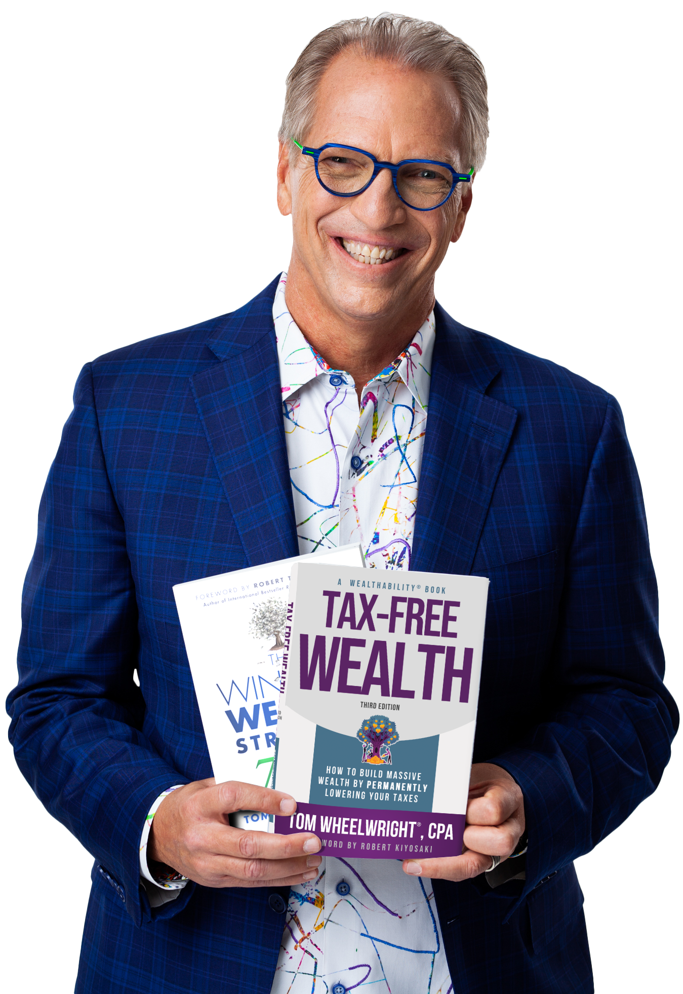 tom-holding-new-books